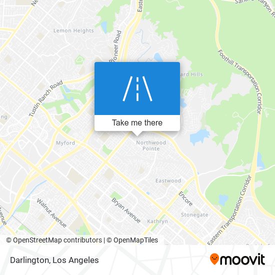 Mapa de Darlington