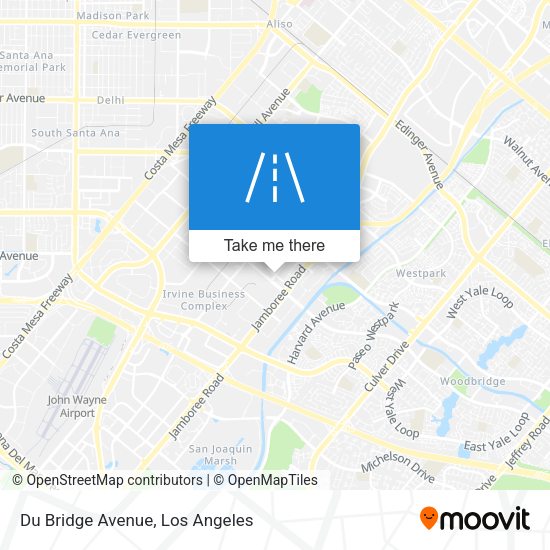 Du Bridge Avenue map