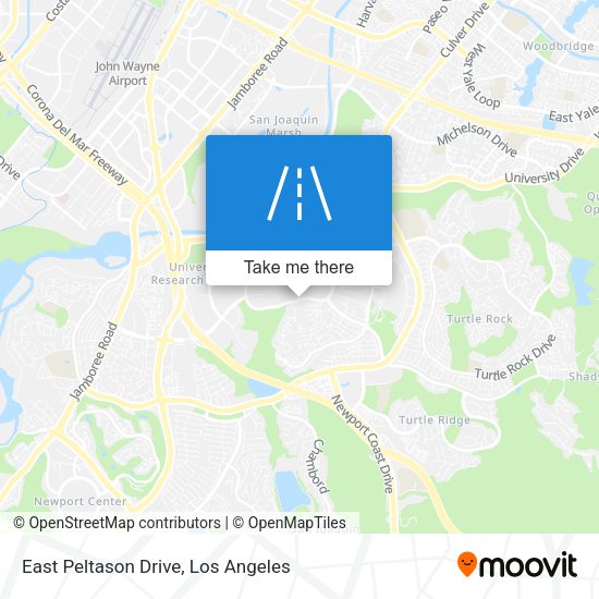 Mapa de East Peltason Drive