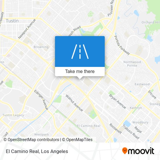 Mapa de El Camino Real