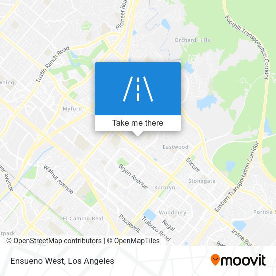 Mapa de Ensueno West