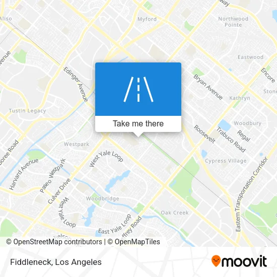 Fiddleneck map