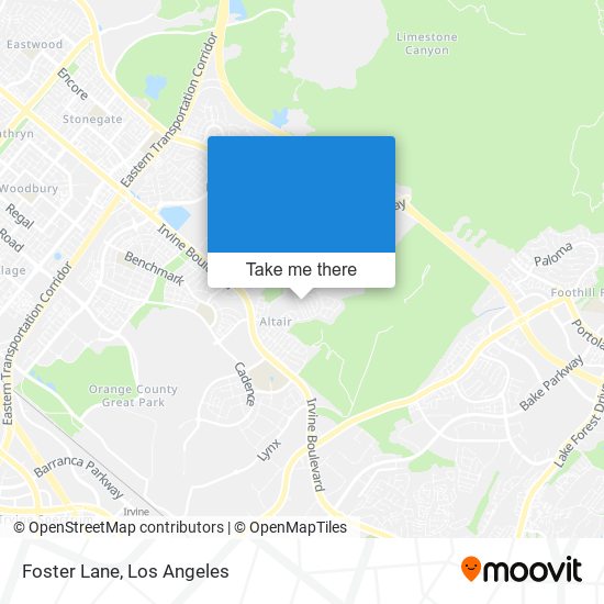 Mapa de Foster Lane