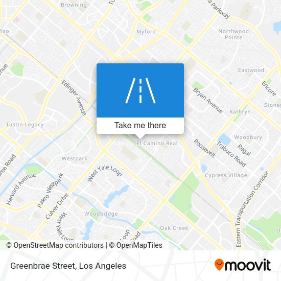 Greenbrae Street map