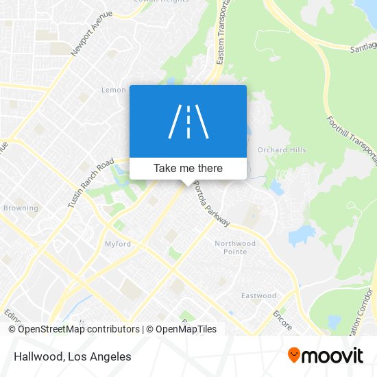 Mapa de Hallwood