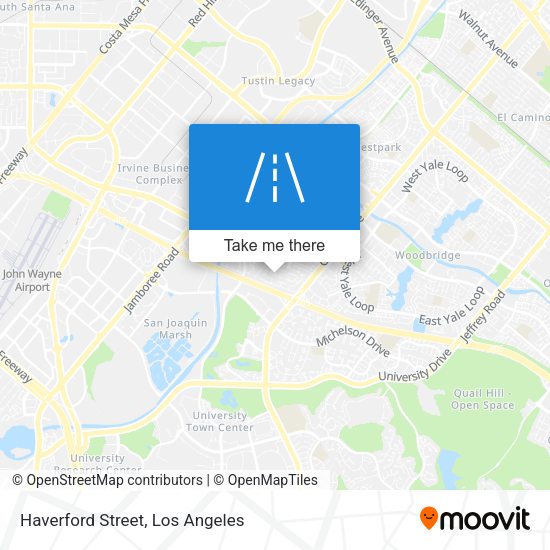 Haverford Street map