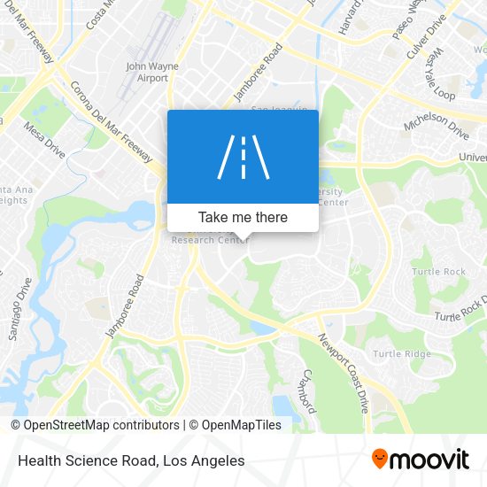 Mapa de Health Science Road
