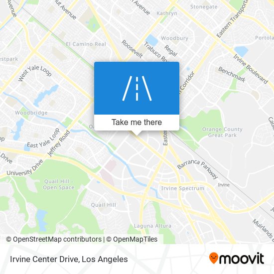 Irvine Center Drive map