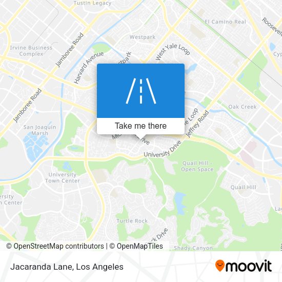 Mapa de Jacaranda Lane