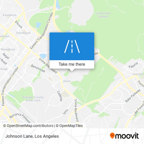 Johnson Lane map