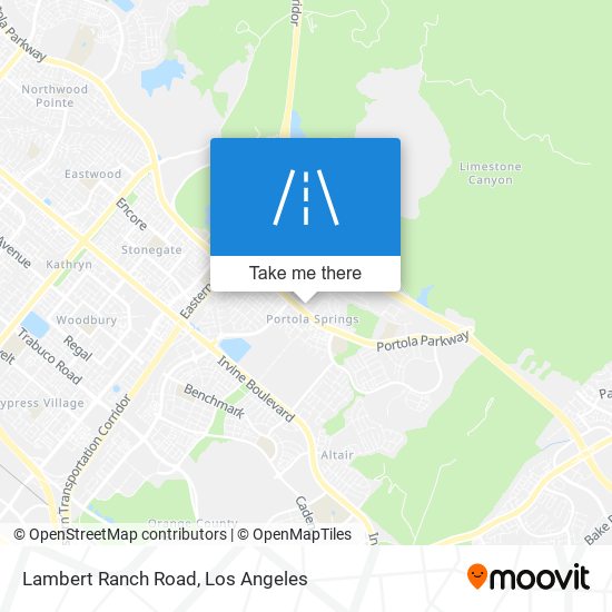 Mapa de Lambert Ranch Road