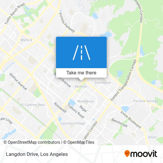 Mapa de Langdon Drive