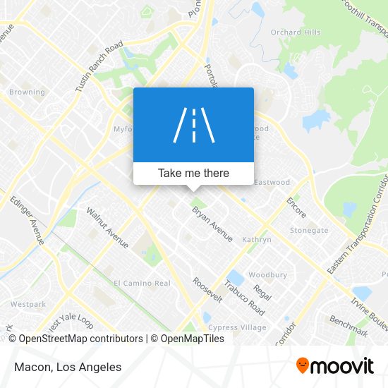 Mapa de Macon