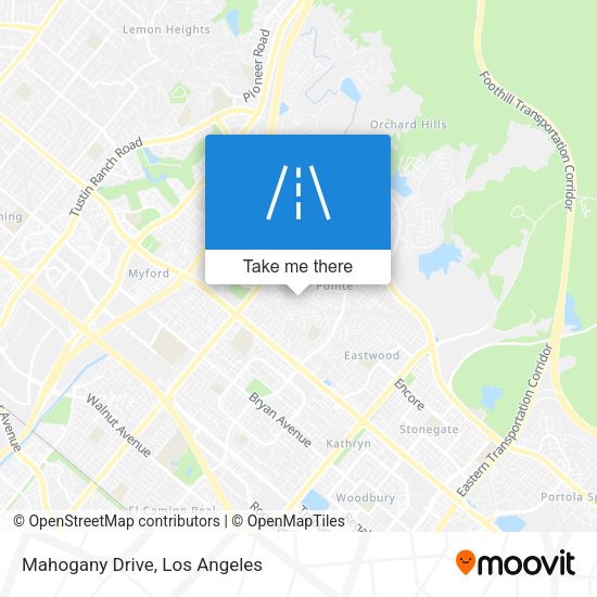 Mapa de Mahogany Drive