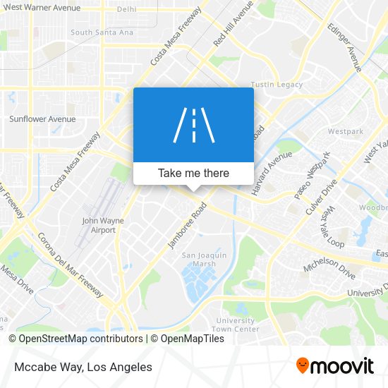 Mapa de Mccabe Way