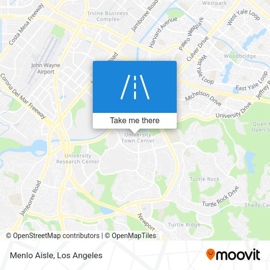 Mapa de Menlo Aisle