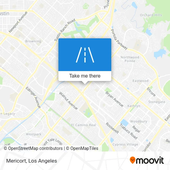 Mericort map
