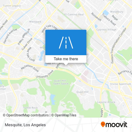 Mapa de Mesquite