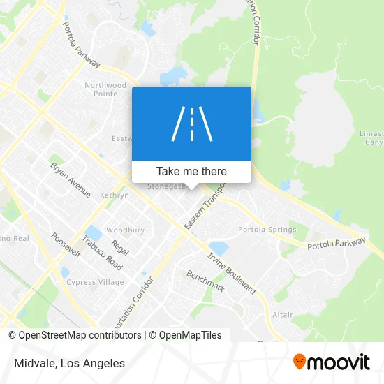 Midvale map