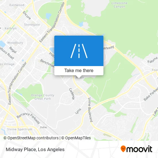Midway Place map