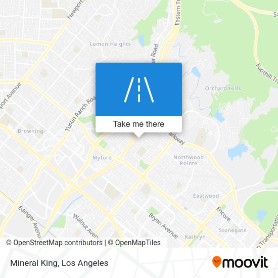 Mapa de Mineral King