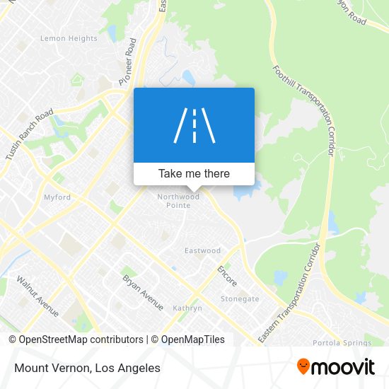 Mapa de Mount Vernon