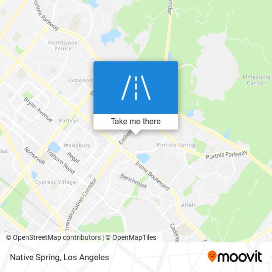 Mapa de Native Spring