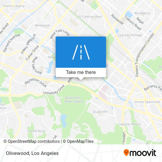 Mapa de Olivewood