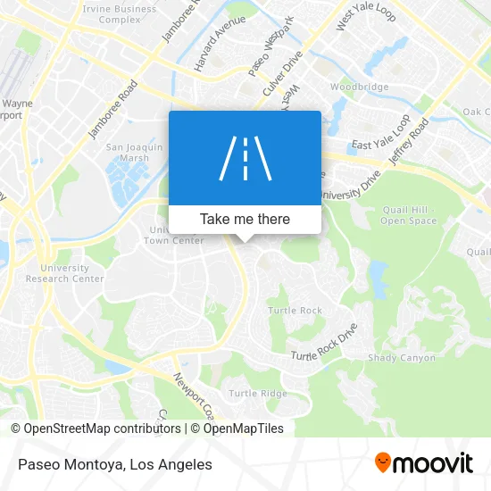 Paseo Montoya map