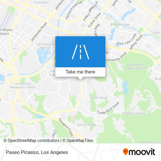 Mapa de Paseo Picasso