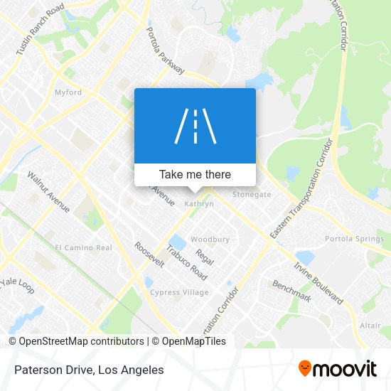 Mapa de Paterson Drive