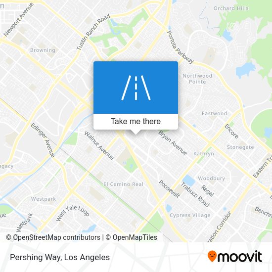 Mapa de Pershing Way