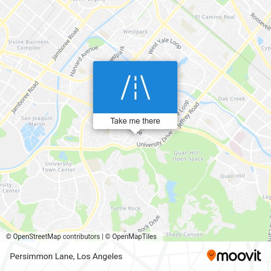 Mapa de Persimmon Lane