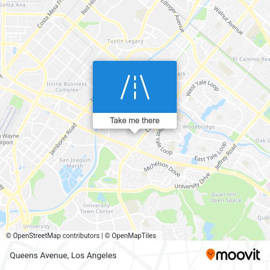 Mapa de Queens Avenue