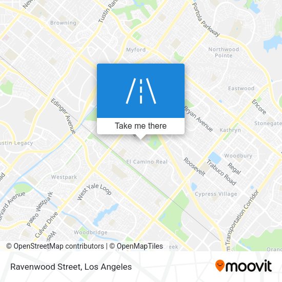 Mapa de Ravenwood Street