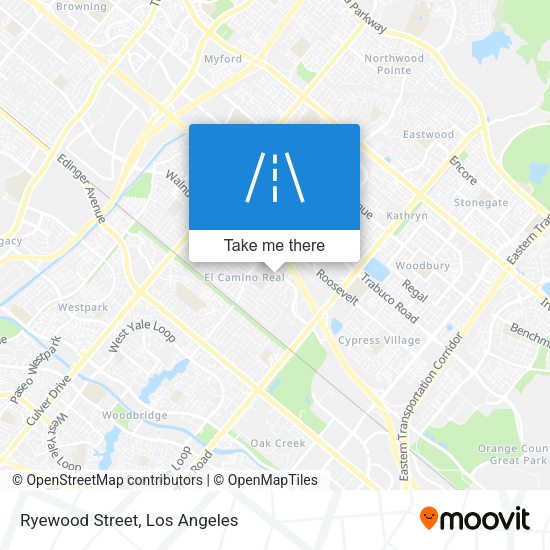 Mapa de Ryewood Street