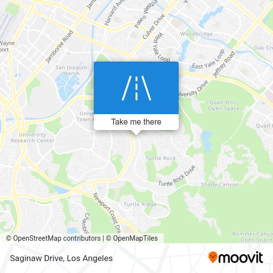 Mapa de Saginaw Drive