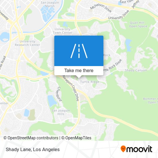 Mapa de Shady Lane