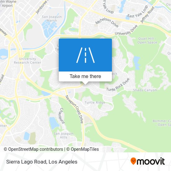 Mapa de Sierra Lago Road