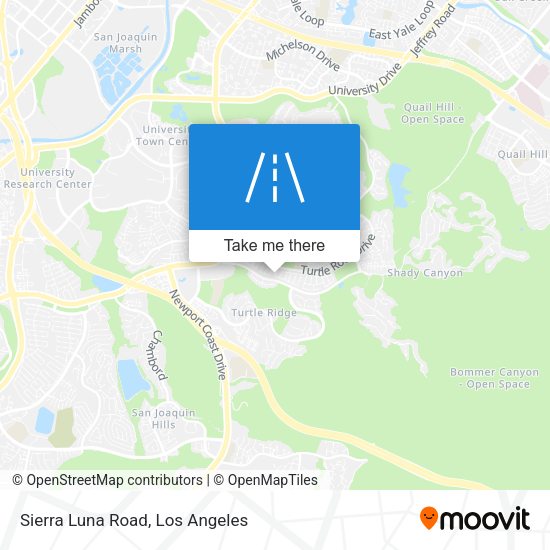 Sierra Luna Road map