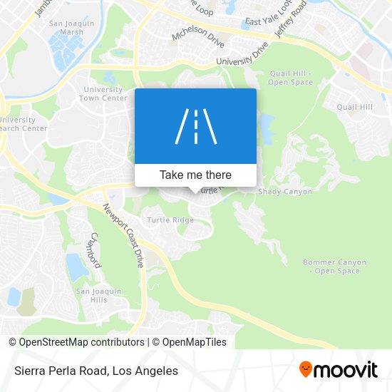 Sierra Perla Road map