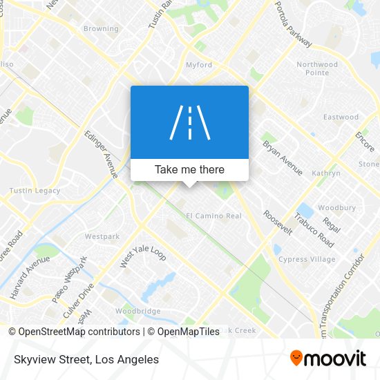 Mapa de Skyview Street