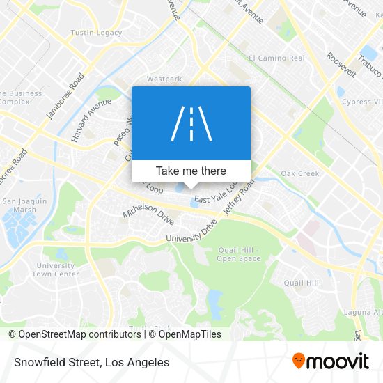 Mapa de Snowfield Street