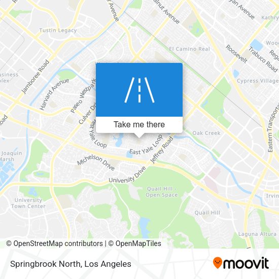Springbrook North map