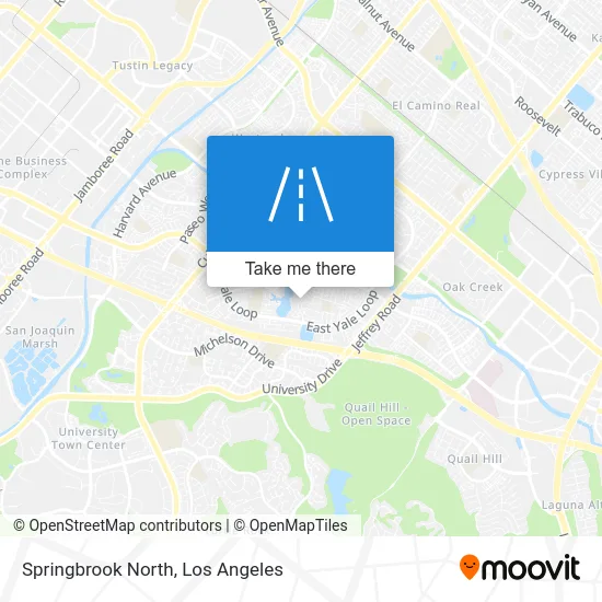 Springbrook North map