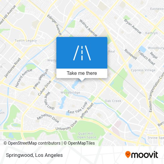 Mapa de Springwood