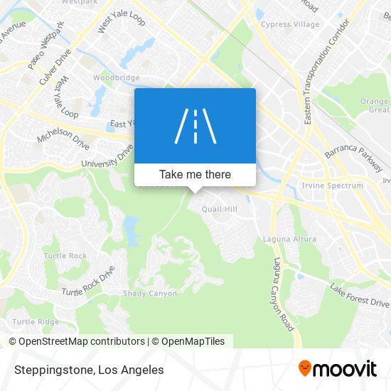 Mapa de Steppingstone