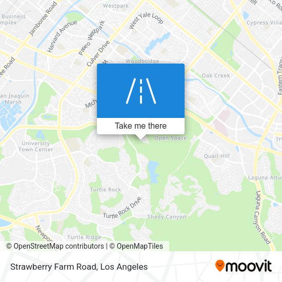Strawberry Farm Road map