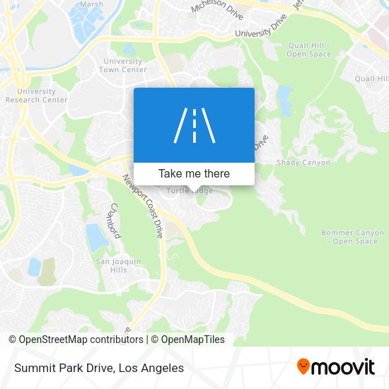 Mapa de Summit Park Drive