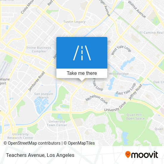 Mapa de Teachers Avenue